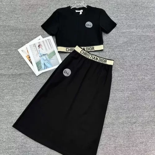 Cheap Christian Dior Tracksuits Short Sleeved For Women #1318872, $$80.00 USD On Christian Dior Tracksuits