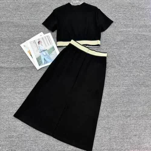 Replica Christian Dior Tracksuits Short Sleeved For Women #1318872 $80.00 USD for Wholesale