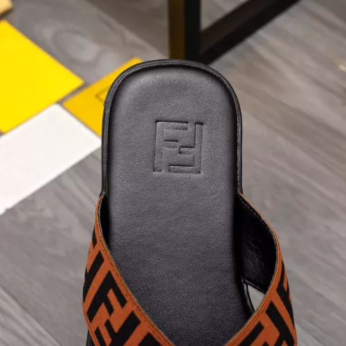 Replica Fendi Slippers For Men #1318890 $42.00 USD for Wholesale
