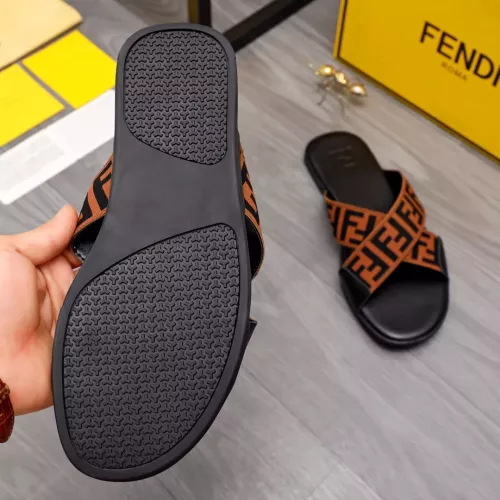 Replica Fendi Slippers For Men #1318890 $42.00 USD for Wholesale