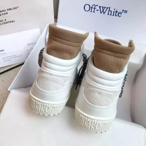 Replica Off-White High Tops Shoes For Men #1319153 $112.00 USD for Wholesale