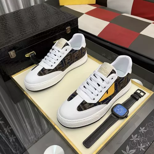 Replica Fendi Casual Shoes For Men #1319231 $80.00 USD for Wholesale