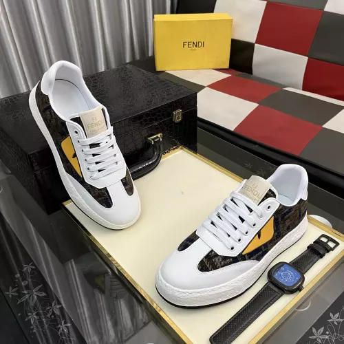 Replica Fendi Casual Shoes For Men #1319231 $80.00 USD for Wholesale