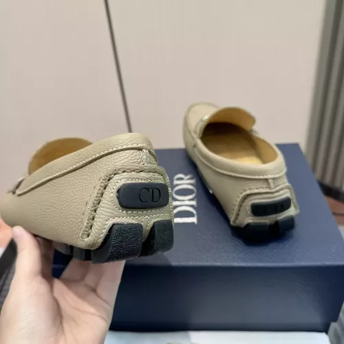 Replica Christian Dior Leather Shoes For Men #1319293 $100.00 USD for Wholesale