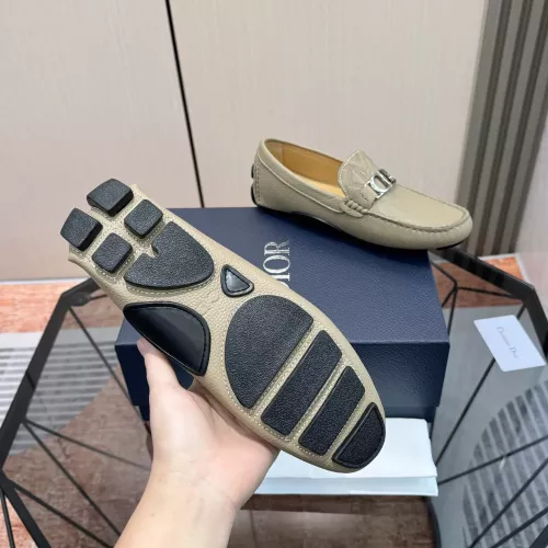 Replica Christian Dior Leather Shoes For Men #1319293 $100.00 USD for Wholesale