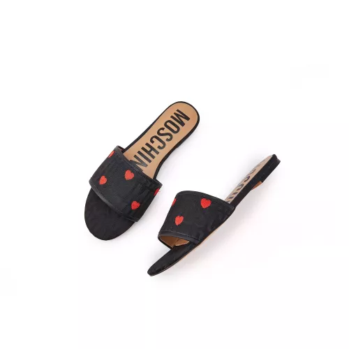 Cheap Moschino Slippers For Women #1319576, $$82.00 USD On Moschino Slippers