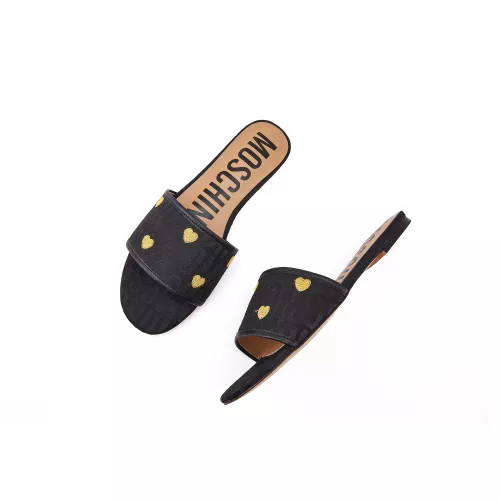 Cheap Moschino Slippers For Women #1319585, $$82.00 USD On Moschino Slippers