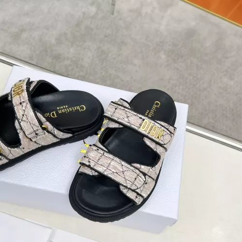 Replica Christian Dior Slippers For Women #1319847 $92.00 USD for Wholesale