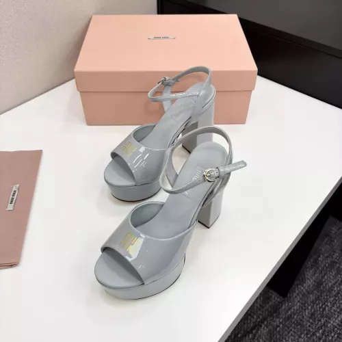 Replica MIU MIU Sandal For Women #1319950 $118.00 USD for Wholesale