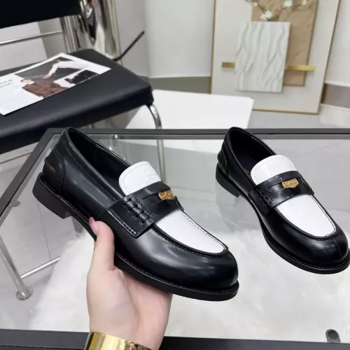 Replica MIU MIU Leather Shoes For Women #1320183 $102.00 USD for Wholesale