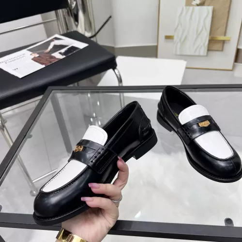 Replica MIU MIU Leather Shoes For Women #1320183 $102.00 USD for Wholesale