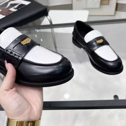 Replica MIU MIU Leather Shoes For Women #1320183 $102.00 USD for Wholesale