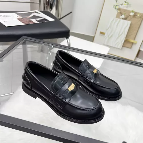 Replica MIU MIU Leather Shoes For Women #1320184 $102.00 USD for Wholesale