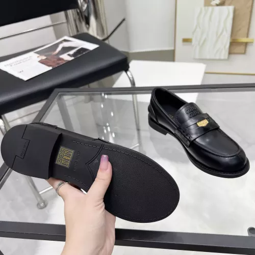 Replica MIU MIU Leather Shoes For Women #1320184 $102.00 USD for Wholesale