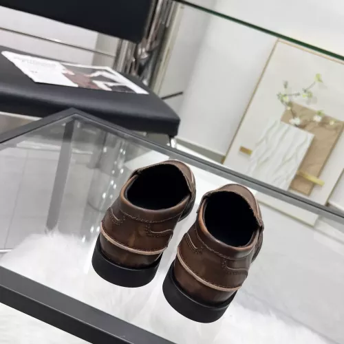 Replica MIU MIU Leather Shoes For Women #1320185 $102.00 USD for Wholesale