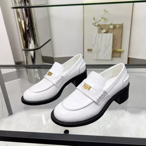 Cheap MIU MIU Leather Shoes For Women #1320186, $$102.00 USD On MIU MIU Leather Shoes