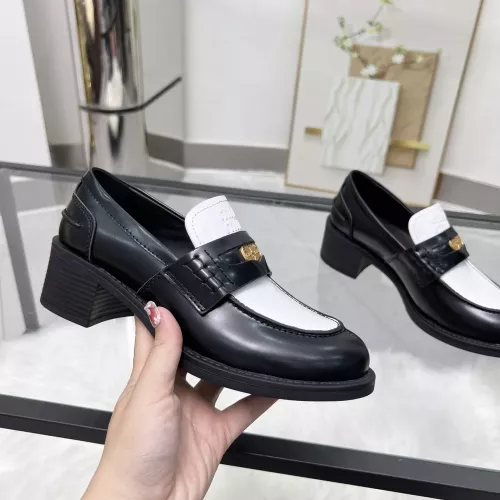 Replica MIU MIU Leather Shoes For Women #1320188 $102.00 USD for Wholesale