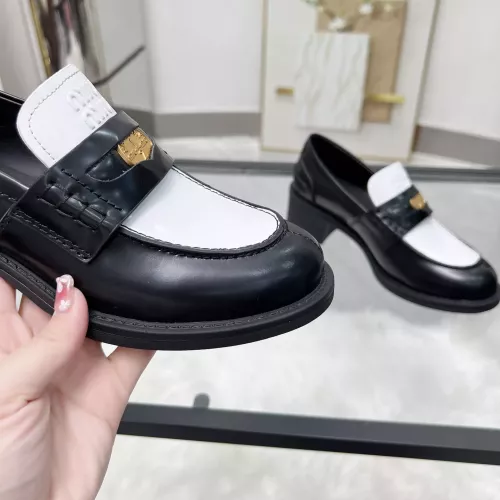 Replica MIU MIU Leather Shoes For Women #1320188 $102.00 USD for Wholesale