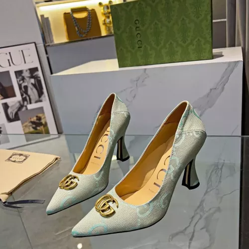 Cheap Gucci High-Heeled Shoes For Women #1320198, $$80.00 USD On Gucci High-Heeled Shoes