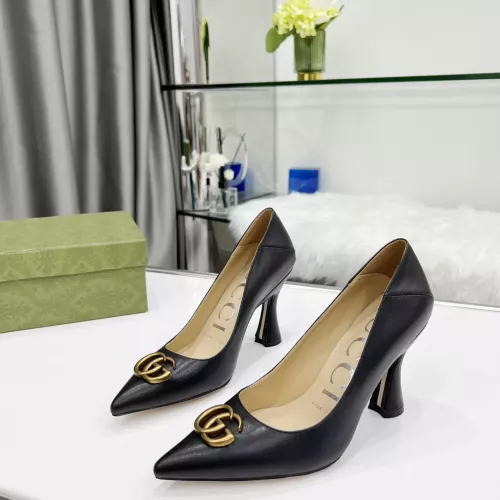 Cheap Gucci High-Heeled Shoes For Women #1320200, $$80.00 USD On Gucci High-Heeled Shoes