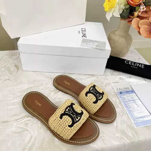 Replica Celine Slippers For Women #1320294 $82.00 USD for Wholesale