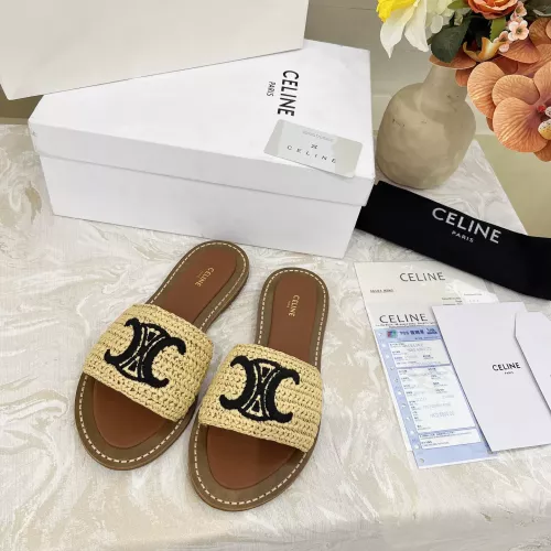 Replica Celine Slippers For Women #1320294 $82.00 USD for Wholesale
