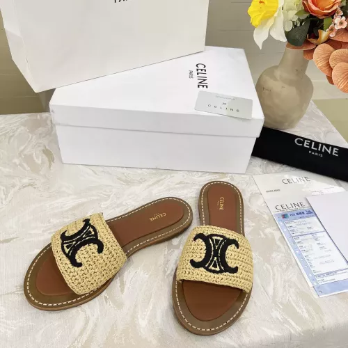 Replica Celine Slippers For Women #1320294 $82.00 USD for Wholesale