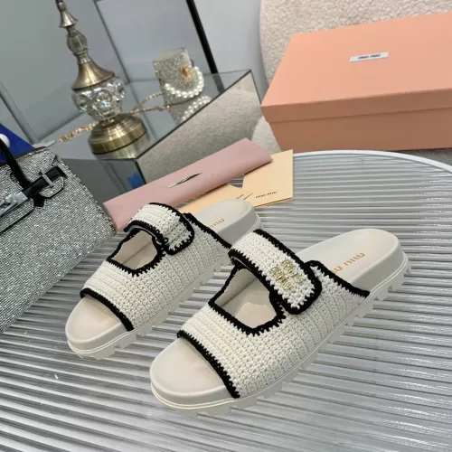 Cheap MIU MIU Slippers For Women #1320327, $$92.00 USD On MIU MIU Slippers