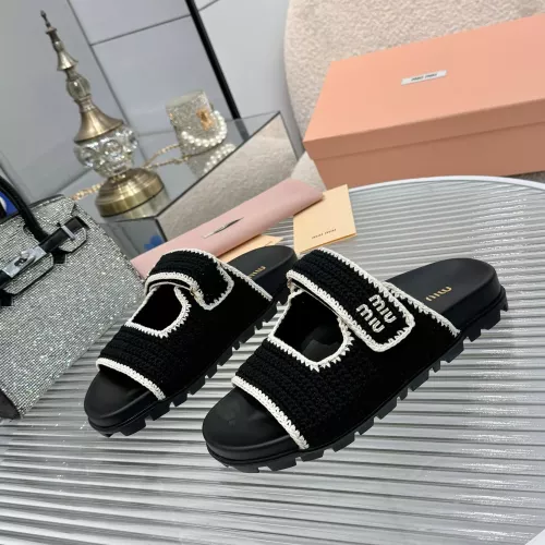 Cheap MIU MIU Slippers For Women #1320328, $$92.00 USD On MIU MIU Slippers
