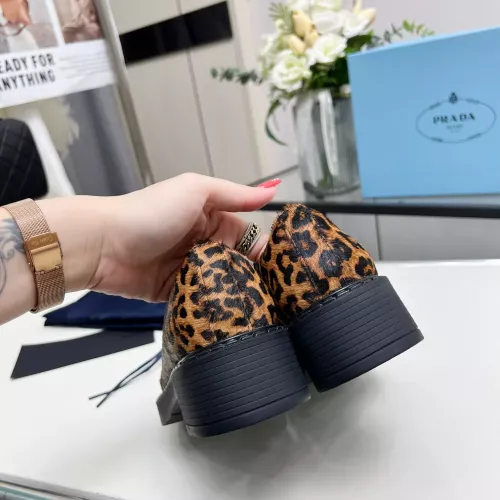 Replica Prada Leather Shoes For Women #1320346 $102.00 USD for Wholesale