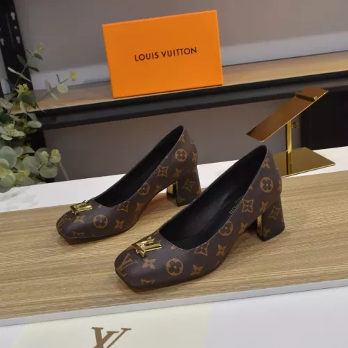 Cheap Louis Vuitton High-Heeled Shoes For Women #1320427, $$80.00 USD On Louis Vuitton High-Heeled Shoes