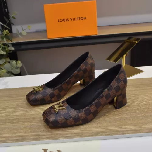 Cheap Louis Vuitton High-Heeled Shoes For Women #1320428, $$80.00 USD On Louis Vuitton High-Heeled Shoes