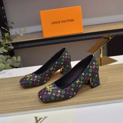 Cheap Louis Vuitton High-Heeled Shoes For Women #1320429, $$80.00 USD On Louis Vuitton High-Heeled Shoes