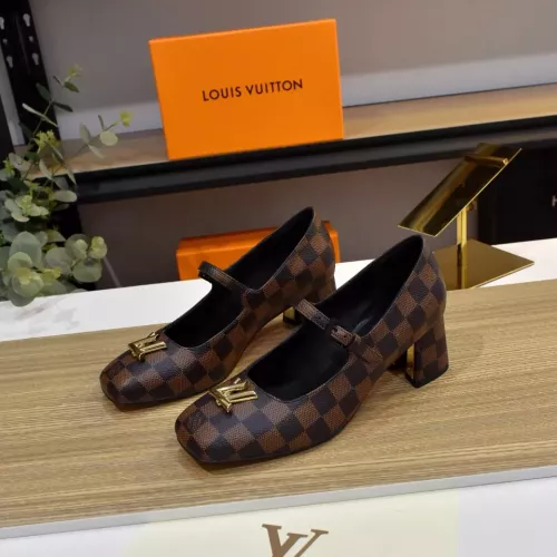 Cheap Louis Vuitton High-Heeled Shoes For Women #1320433, $$80.00 USD On Louis Vuitton High-Heeled Shoes