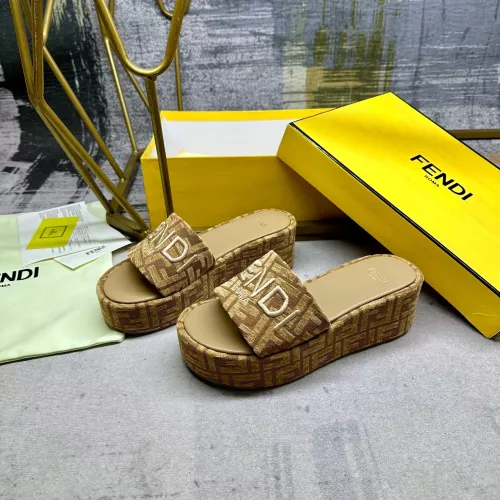 Cheap Fendi Slippers For Women #1320464, $$85.00 USD On Fendi Slippers