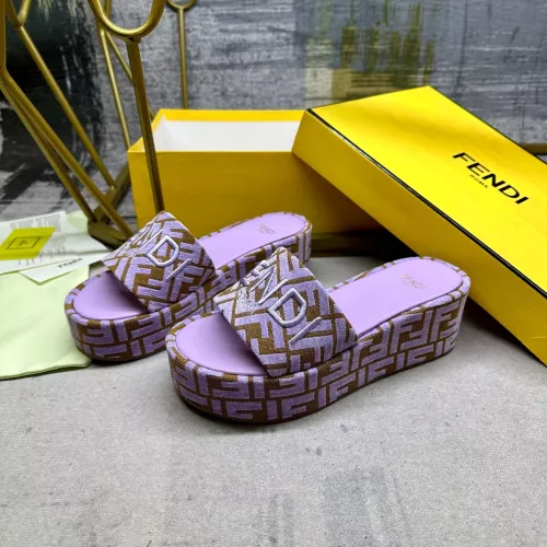 Cheap Fendi Slippers For Women #1320465, $$85.00 USD On Fendi Slippers