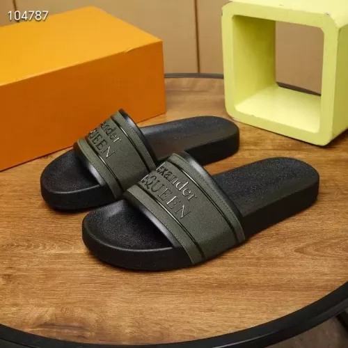 Cheap Alexander McQueen Slippers For Men #1320651, $$68.00 USD On Alexander McQueen Slippers