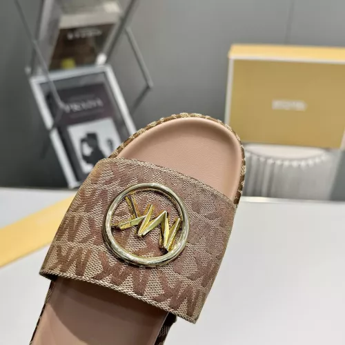 Replica Michael Kors Slippers For Women #1320687 $85.00 USD for Wholesale