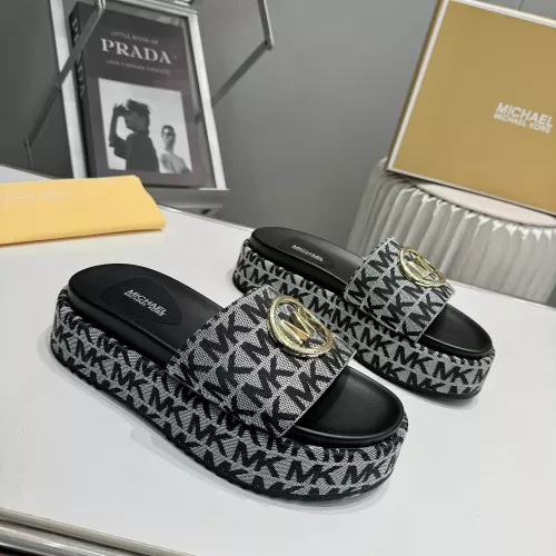 Replica Michael Kors Slippers For Women #1320688 $85.00 USD for Wholesale