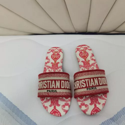 Replica Christian Dior Slippers For Women #1320749 $68.00 USD for Wholesale