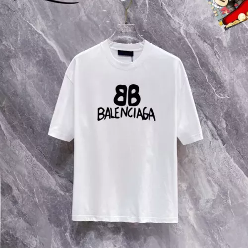 Cheap Balenciaga T-Shirts Short Sleeved For Unisex #1320935, $$25.00 USD On Balenciaga T-Shirts