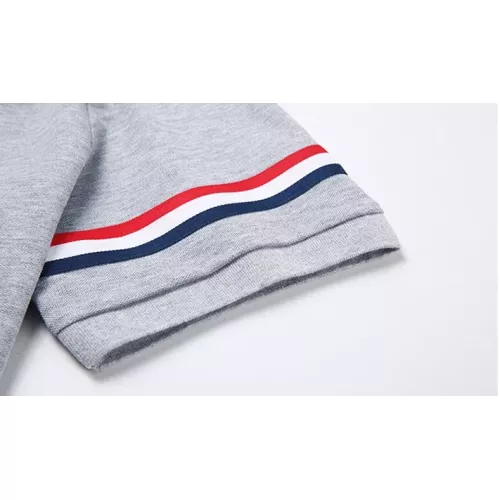 Replica Thom Browne TB T-Shirts Short Sleeved For Men #1321013 $29.00 USD for Wholesale