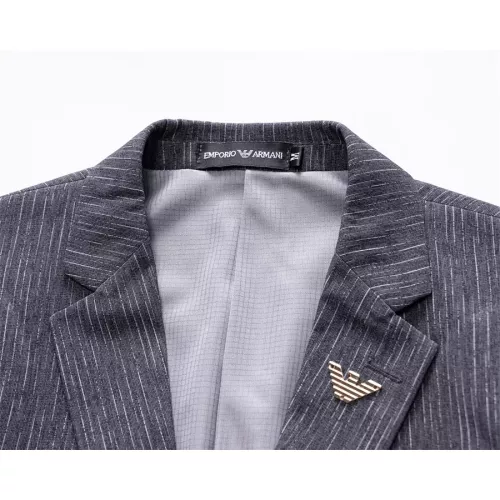 Replica Armani Jackets Long Sleeved For Men #1321042 $68.00 USD for Wholesale