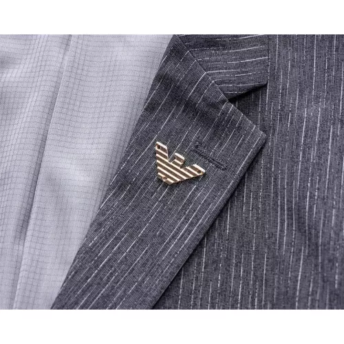 Replica Armani Jackets Long Sleeved For Men #1321042 $68.00 USD for Wholesale