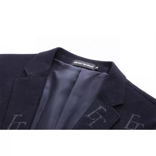 Replica Armani Jackets Long Sleeved For Men #1321054 $68.00 USD for Wholesale