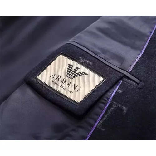 Replica Armani Jackets Long Sleeved For Men #1321054 $68.00 USD for Wholesale