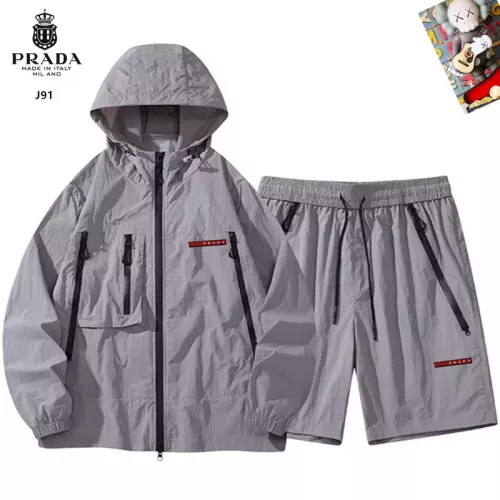 Cheap Prada Tracksuits Long Sleeved For Men #1321183, $$60.00 USD On Prada Tracksuits