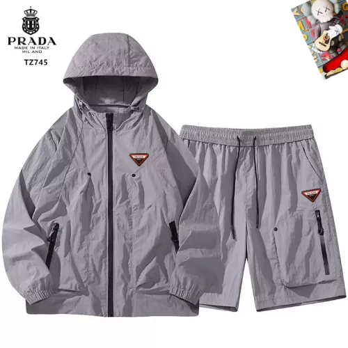 Cheap Prada Tracksuits Long Sleeved For Men #1321213, $$60.00 USD On Prada Tracksuits
