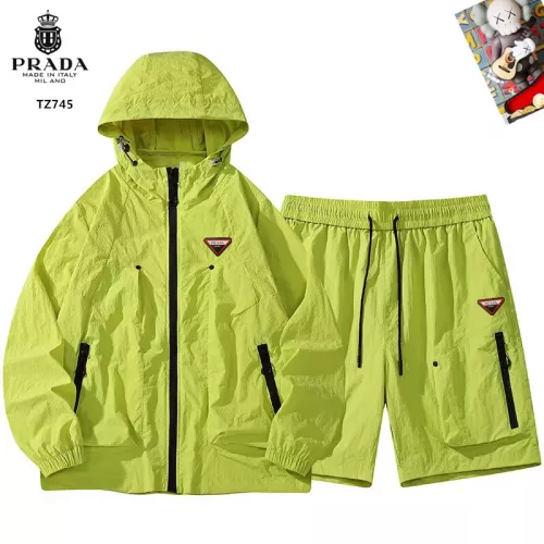 Cheap Prada Tracksuits Long Sleeved For Men #1321214, $$60.00 USD On Prada Tracksuits