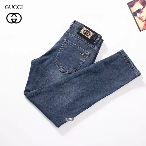 Replica Gucci Jeans For Men #1321289 $42.00 USD for Wholesale